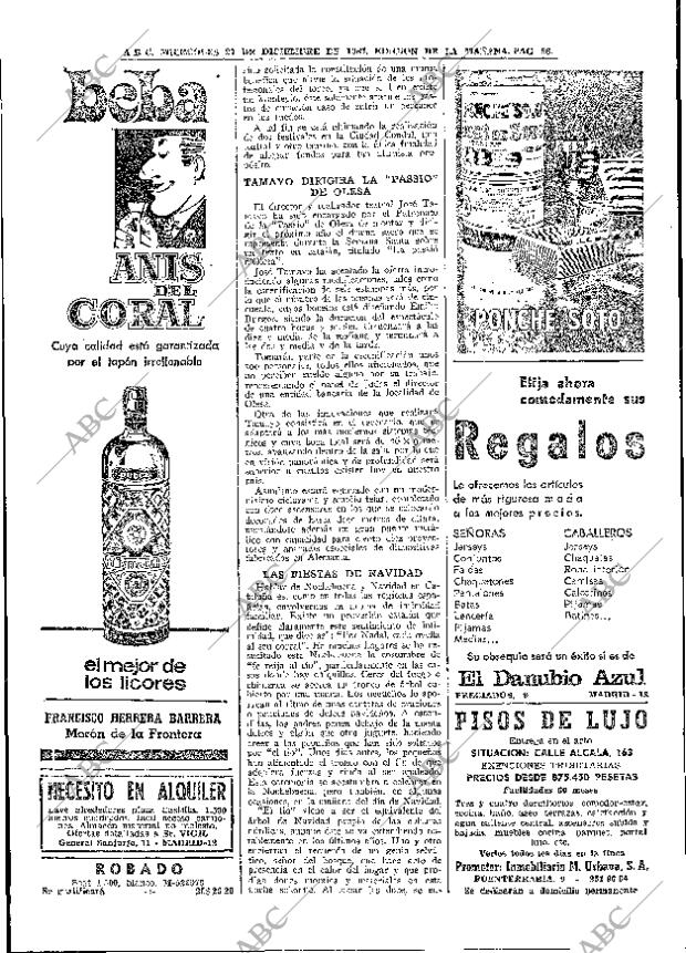 ABC MADRID 27-12-1967 página 56