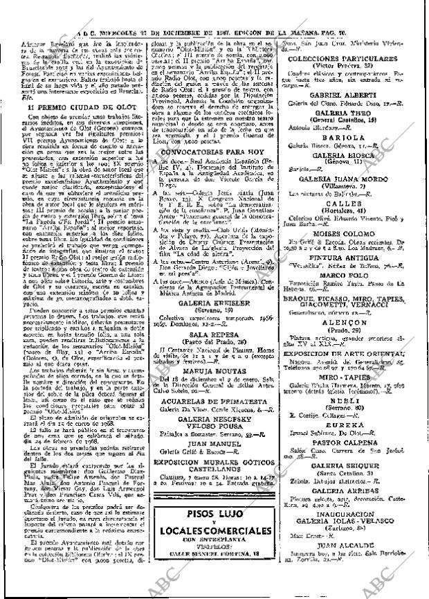 ABC MADRID 27-12-1967 página 70