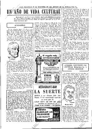 ABC MADRID 27-12-1967 página 73