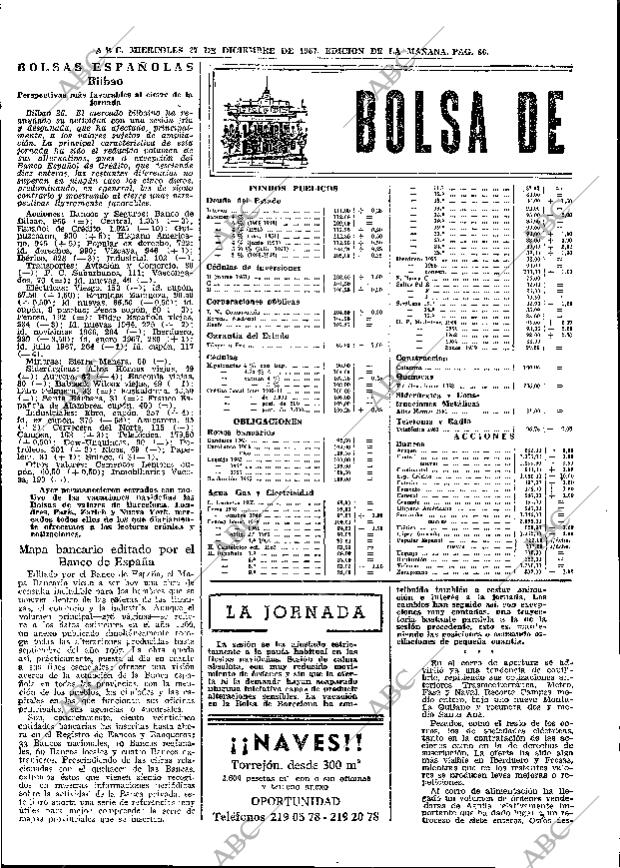 ABC MADRID 27-12-1967 página 80