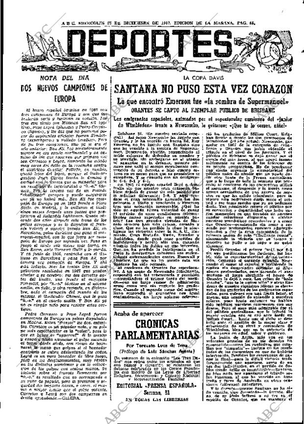 ABC MADRID 27-12-1967 página 85