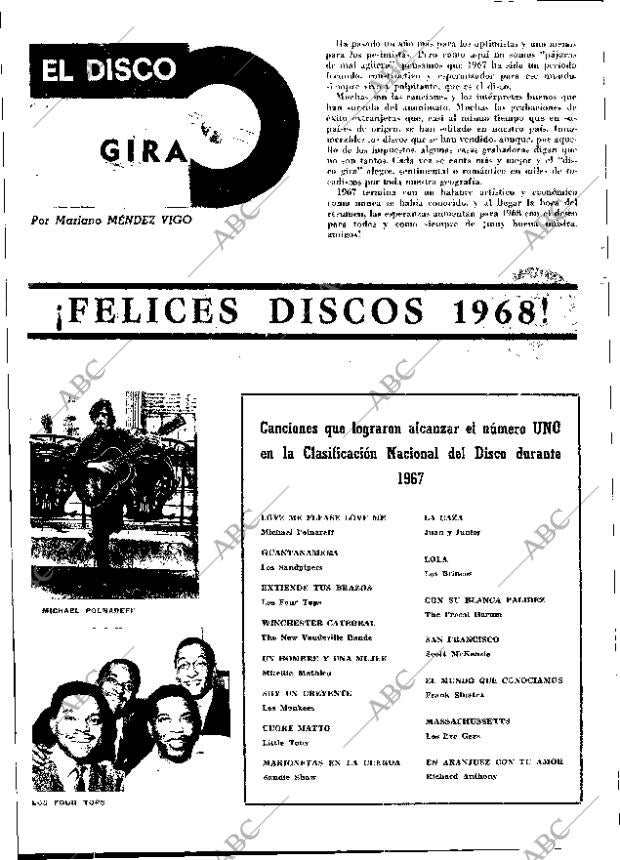 ABC MADRID 30-12-1967 página 36