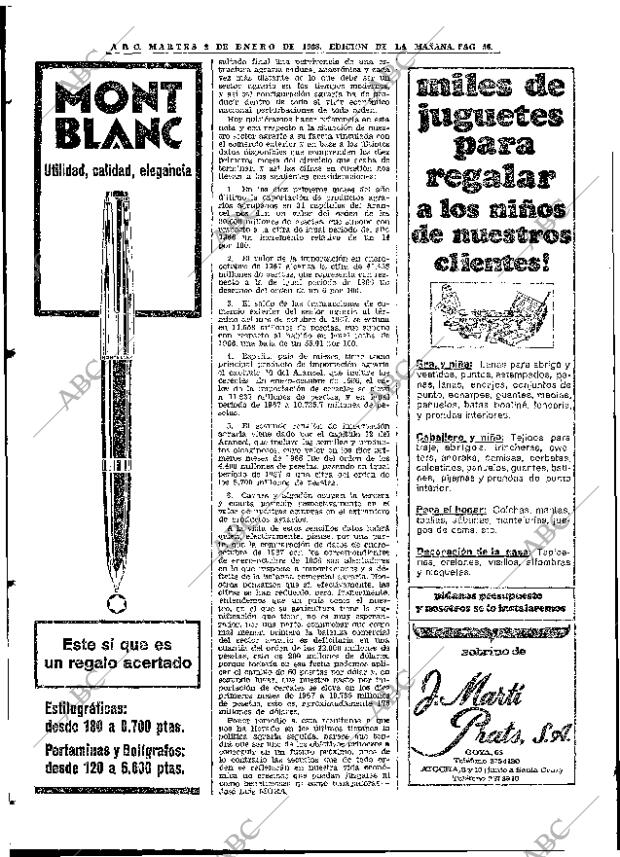 ABC MADRID 02-01-1968 página 56