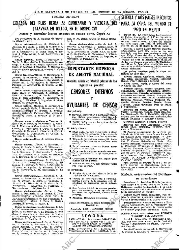 ABC MADRID 02-01-1968 página 63