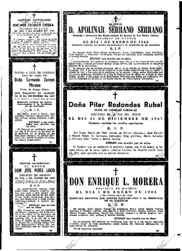 ABC MADRID 02-01-1968 página 81