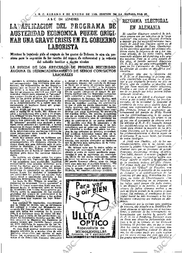 ABC MADRID 06-01-1968 página 37