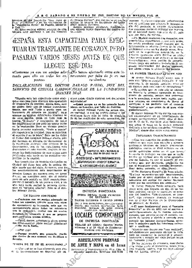 ABC MADRID 06-01-1968 página 40