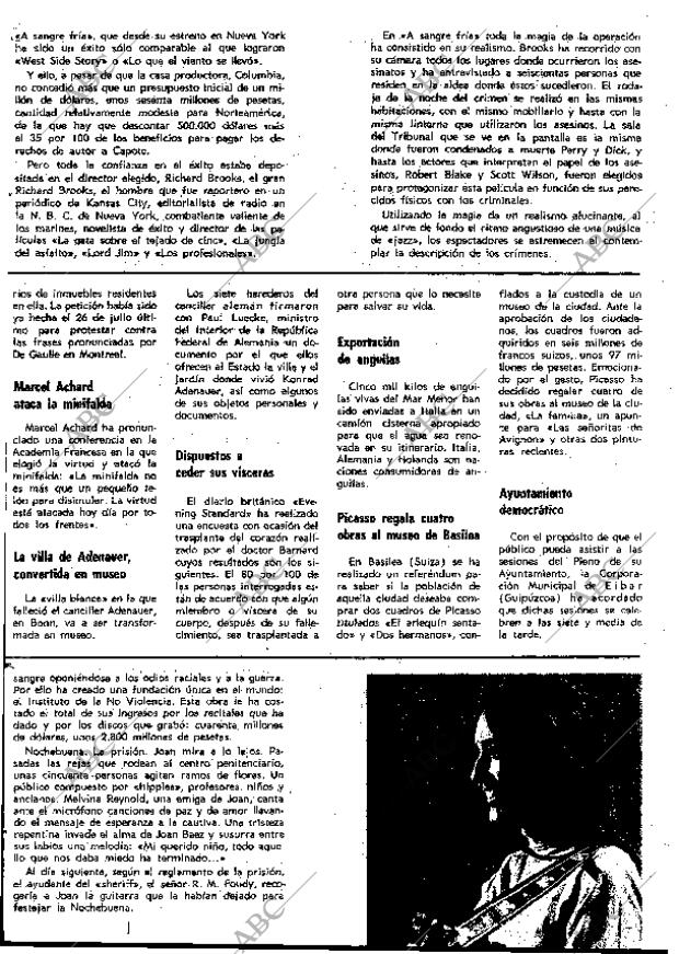 BLANCO Y NEGRO MADRID 06-01-1968 página 77