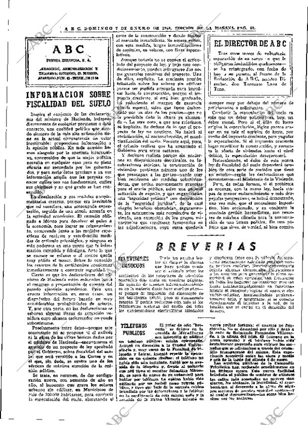 ABC MADRID 07-01-1968 página 40