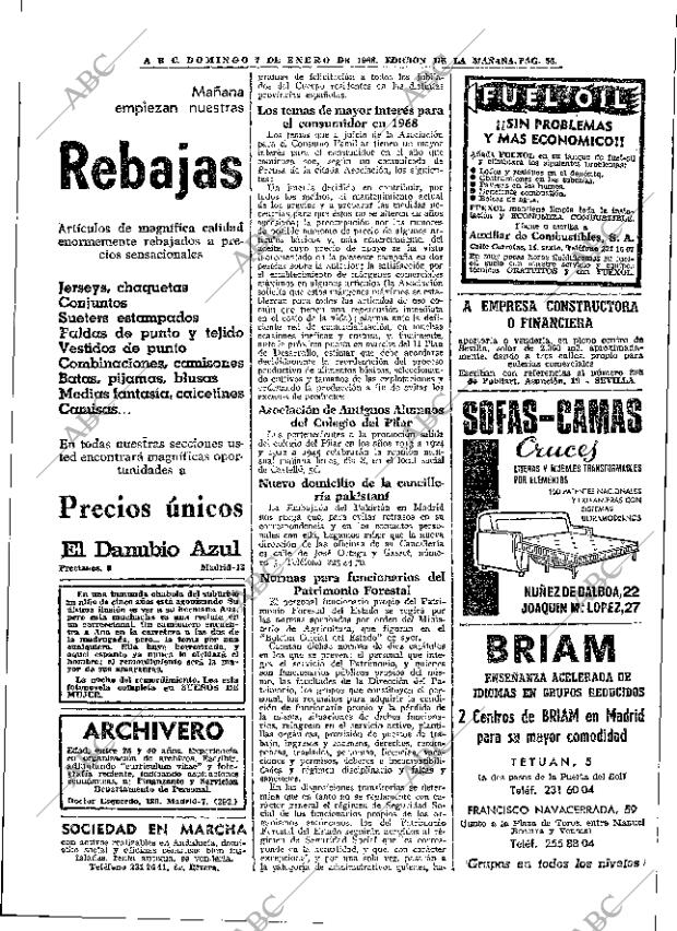 ABC MADRID 07-01-1968 página 56