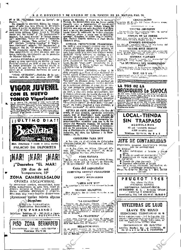 ABC MADRID 07-01-1968 página 76