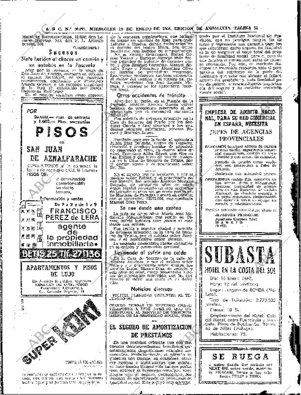 ABC SEVILLA 10-01-1968 página 34