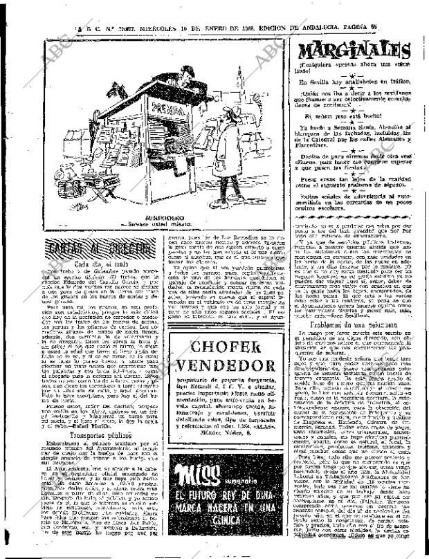 ABC SEVILLA 10-01-1968 página 35