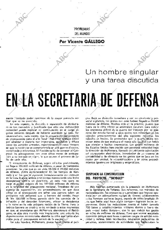 BLANCO Y NEGRO MADRID 13-01-1968 página 39
