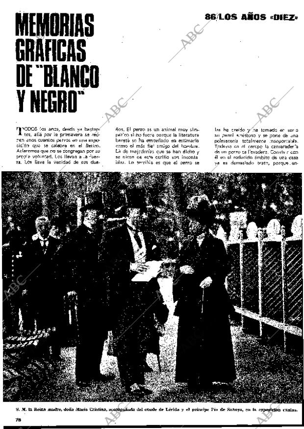 BLANCO Y NEGRO MADRID 13-01-1968 página 78