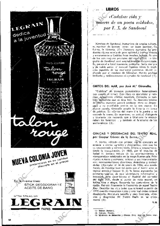 BLANCO Y NEGRO MADRID 13-01-1968 página 92