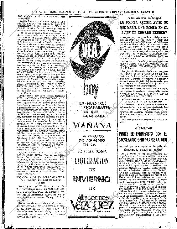 ABC SEVILLA 14-01-1968 página 32