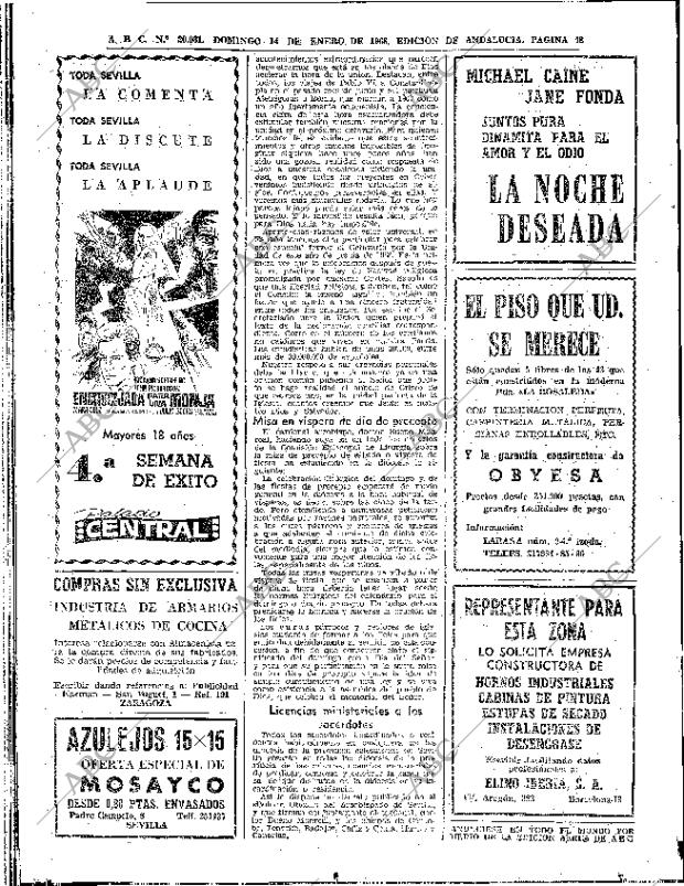 ABC SEVILLA 14-01-1968 página 48