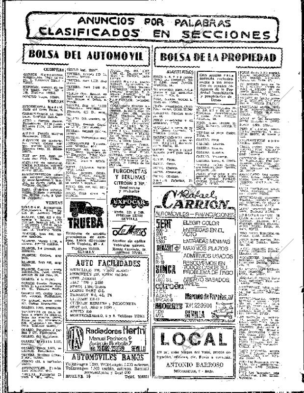 ABC SEVILLA 14-01-1968 página 68