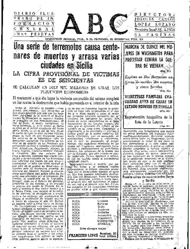 ABC SEVILLA 16-01-1968 página 15