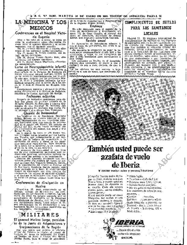 ABC SEVILLA 16-01-1968 página 25