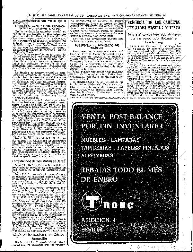 ABC SEVILLA 16-01-1968 página 29