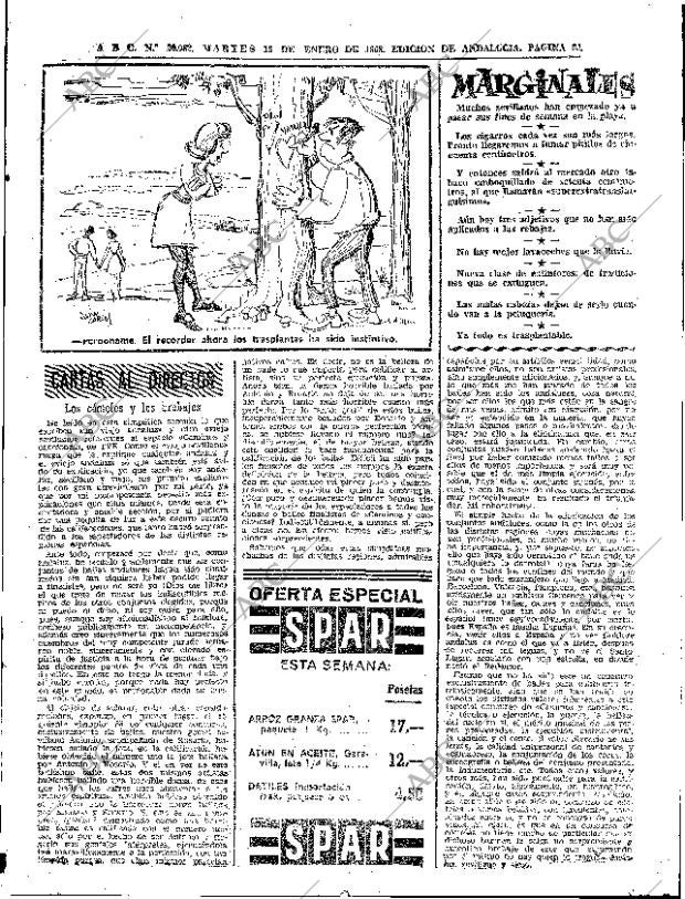 ABC SEVILLA 16-01-1968 página 31