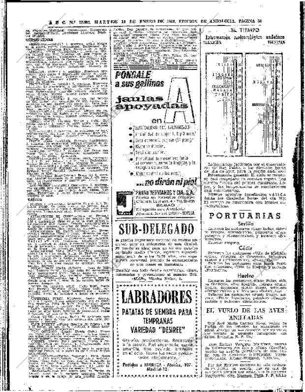 ABC SEVILLA 16-01-1968 página 38