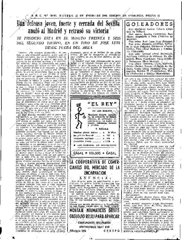 ABC SEVILLA 16-01-1968 página 41
