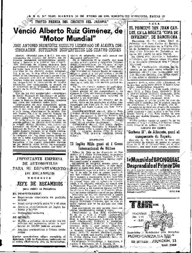 ABC SEVILLA 16-01-1968 página 49