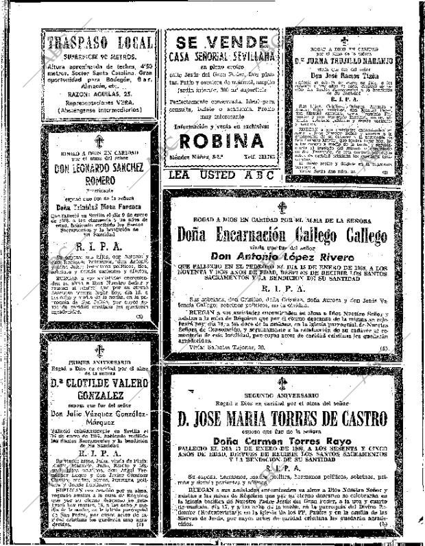 ABC SEVILLA 16-01-1968 página 60