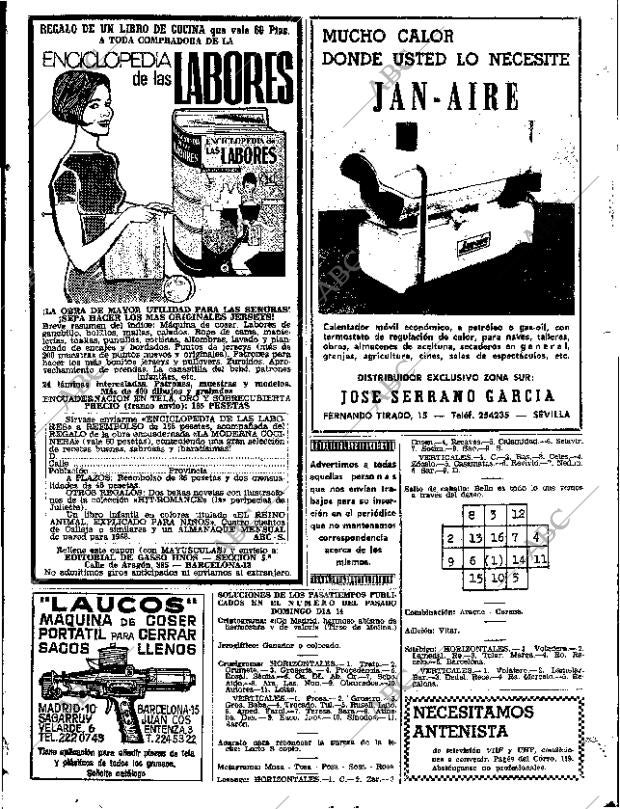 ABC SEVILLA 16-01-1968 página 63