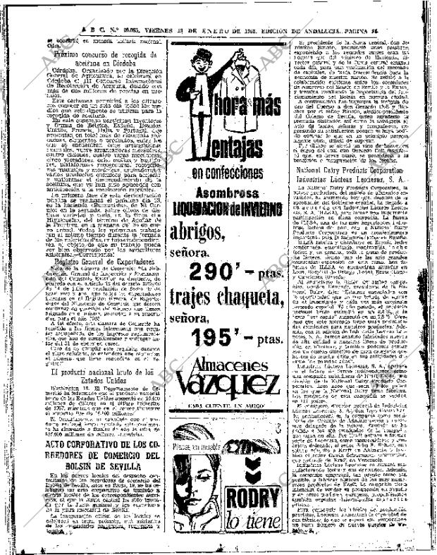 ABC SEVILLA 19-01-1968 página 86