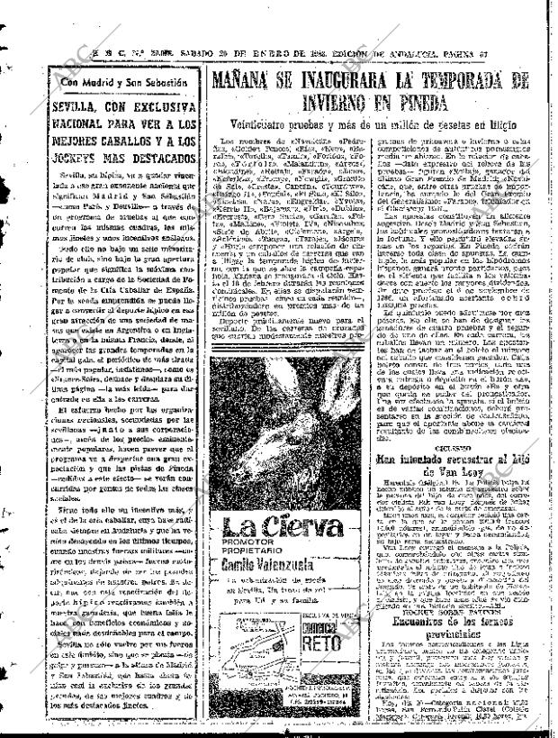 ABC SEVILLA 20-01-1968 página 67