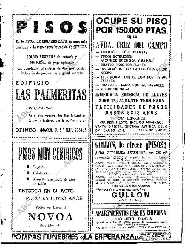 ABC SEVILLA 20-01-1968 página 75