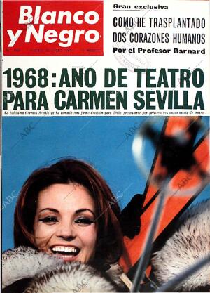 BLANCO Y NEGRO MADRID 20-01-1968