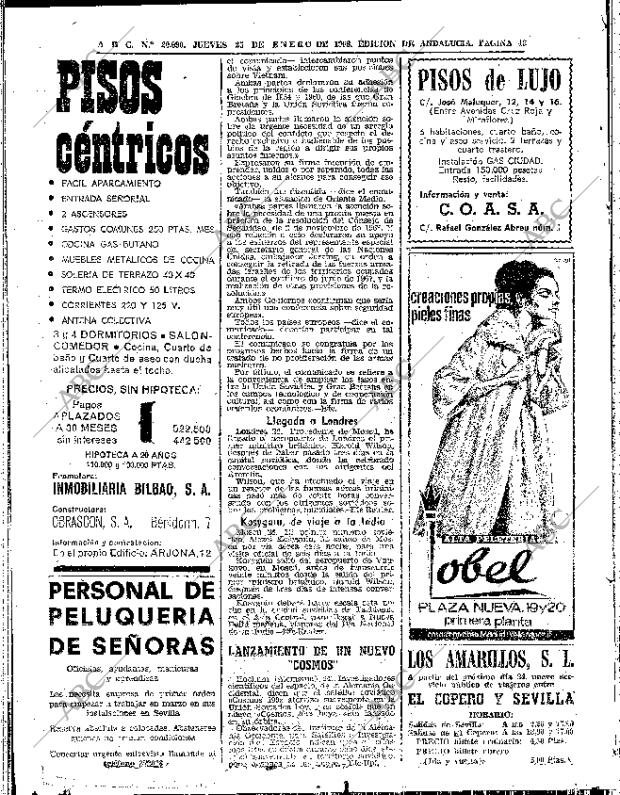 ABC SEVILLA 25-01-1968 página 18