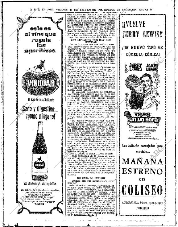 ABC SEVILLA 26-01-1968 página 30