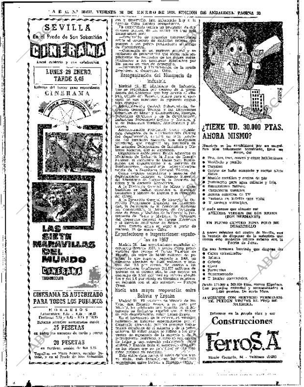 ABC SEVILLA 26-01-1968 página 32