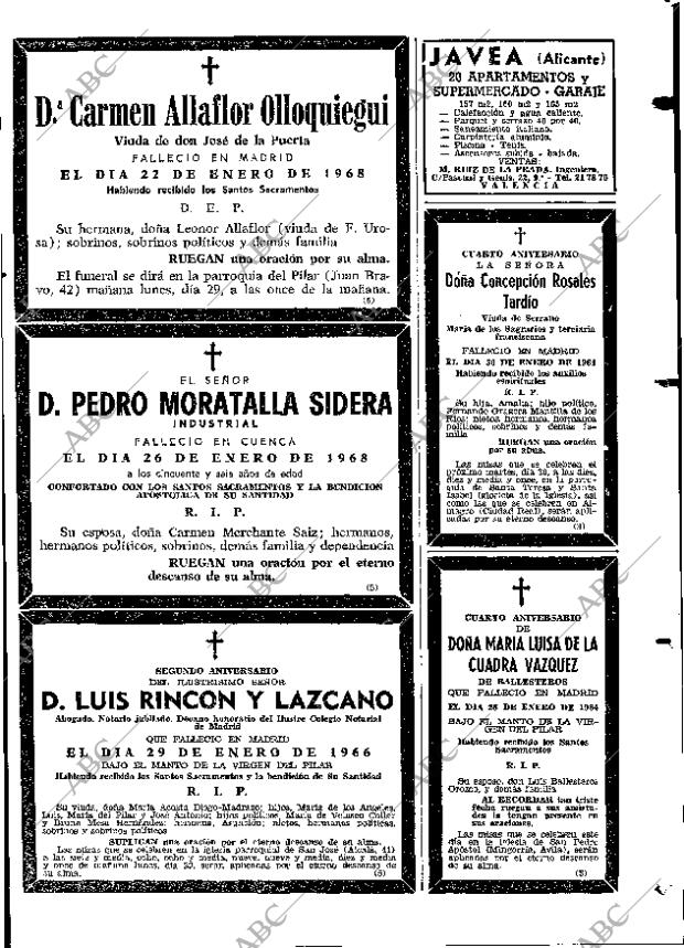 ABC MADRID 28-01-1968 página 121