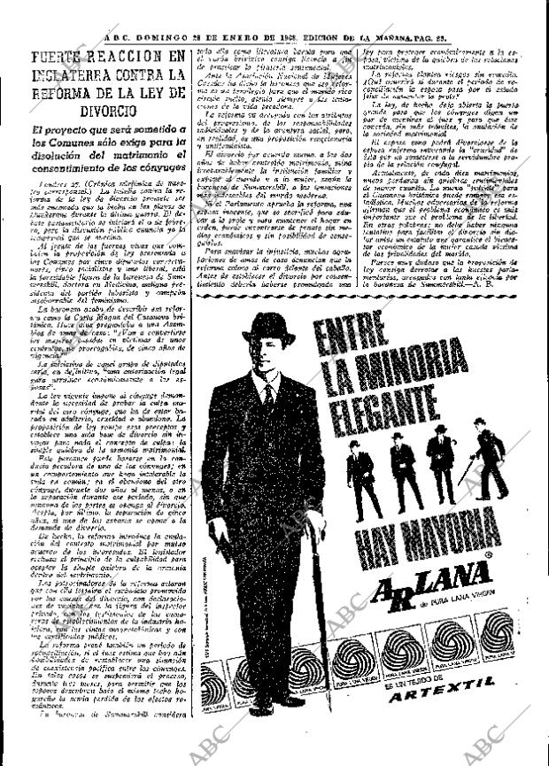 ABC MADRID 28-01-1968 página 85