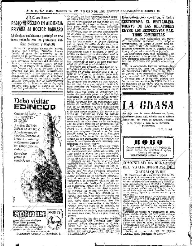 ABC SEVILLA 30-01-1968 página 18