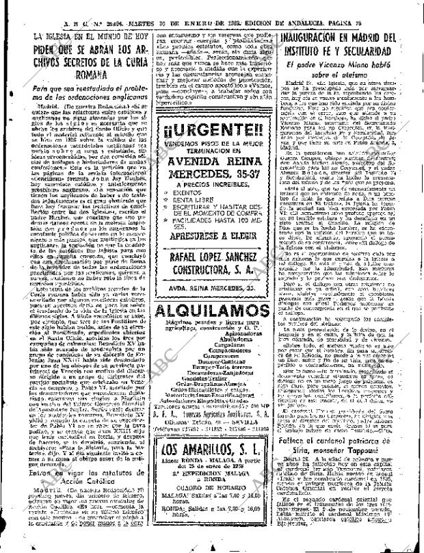 ABC SEVILLA 30-01-1968 página 29