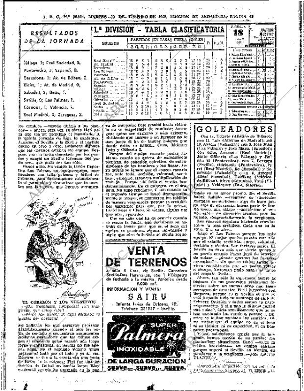 ABC SEVILLA 30-01-1968 página 42
