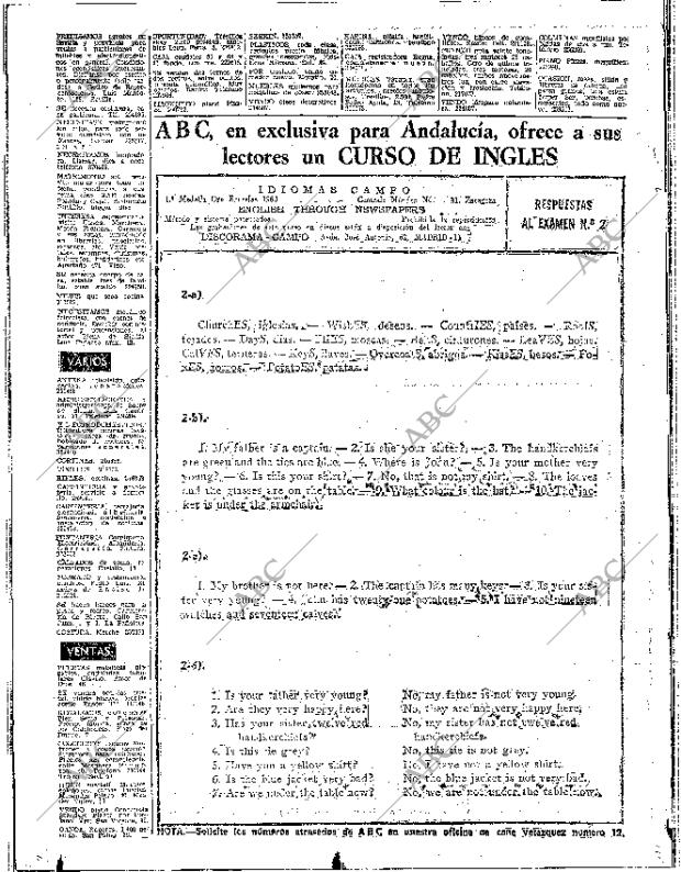 ABC SEVILLA 30-01-1968 página 56