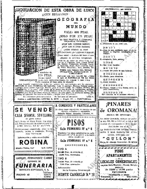 ABC SEVILLA 30-01-1968 página 58