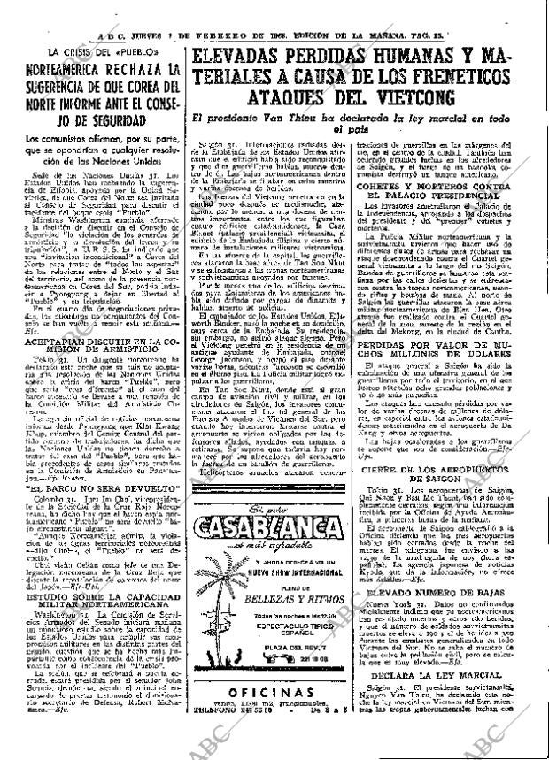 ABC MADRID 01-02-1968 página 25