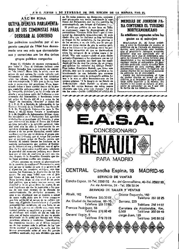 ABC MADRID 01-02-1968 página 31