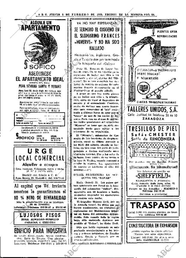 ABC MADRID 01-02-1968 página 34