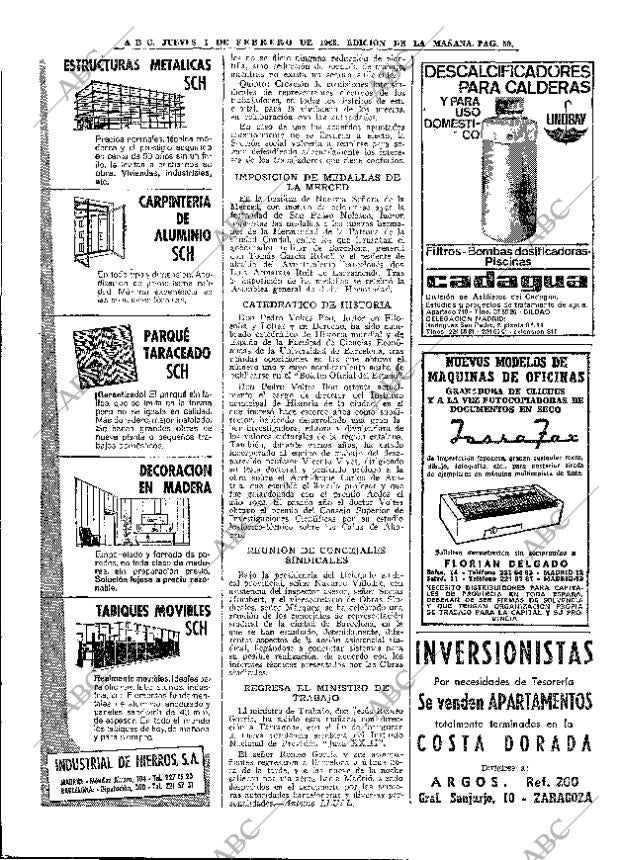 ABC MADRID 01-02-1968 página 50